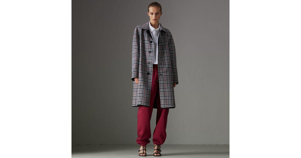 Burberry reissued reversible car coat online