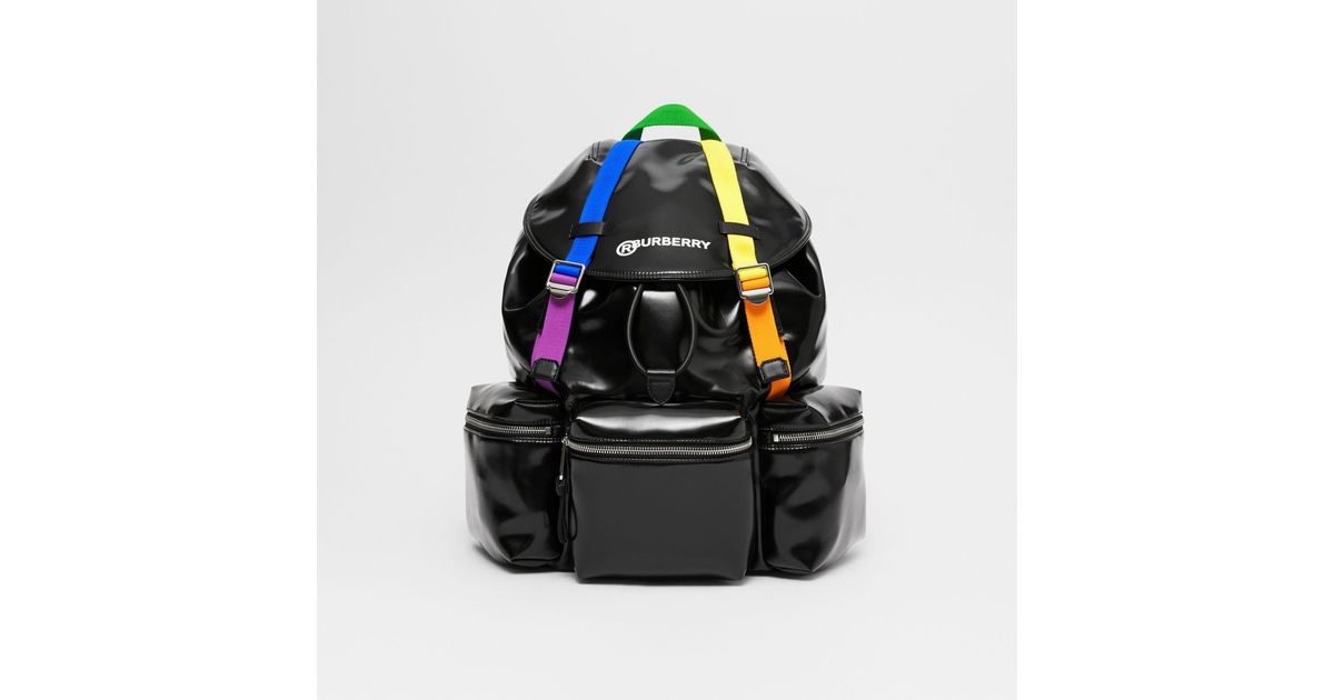 burberry backpack rainbow
