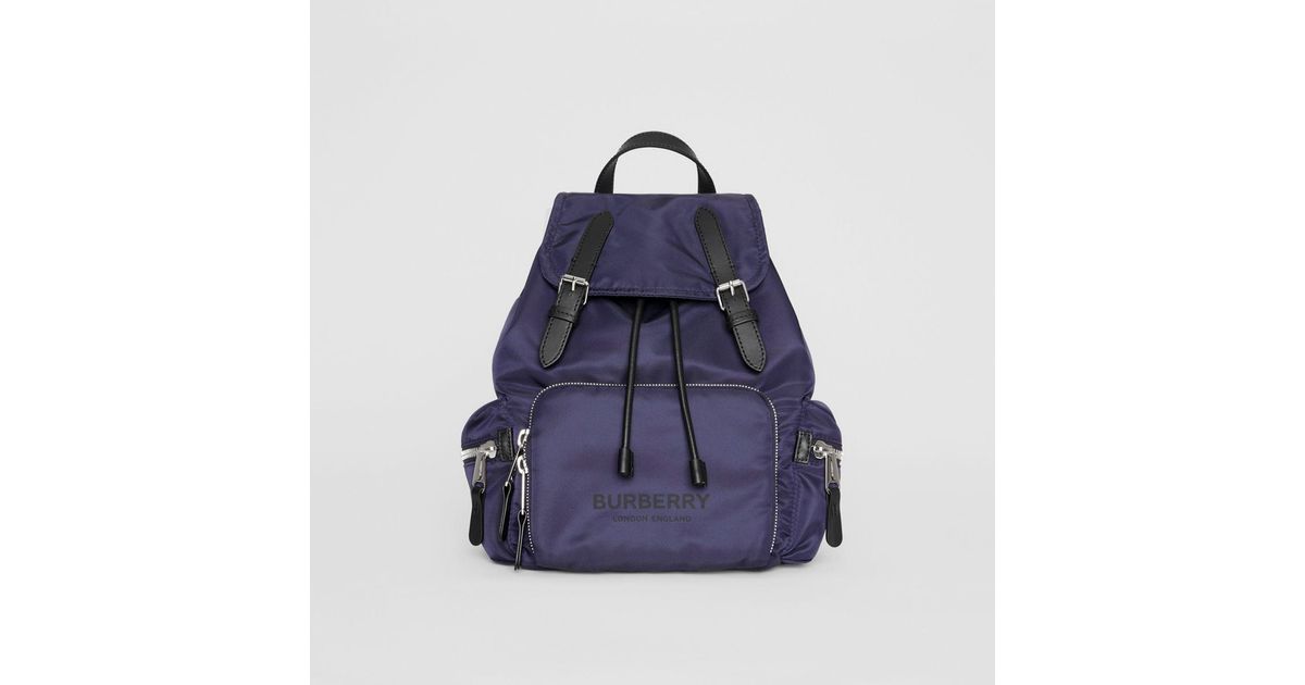 burberry backpack navy