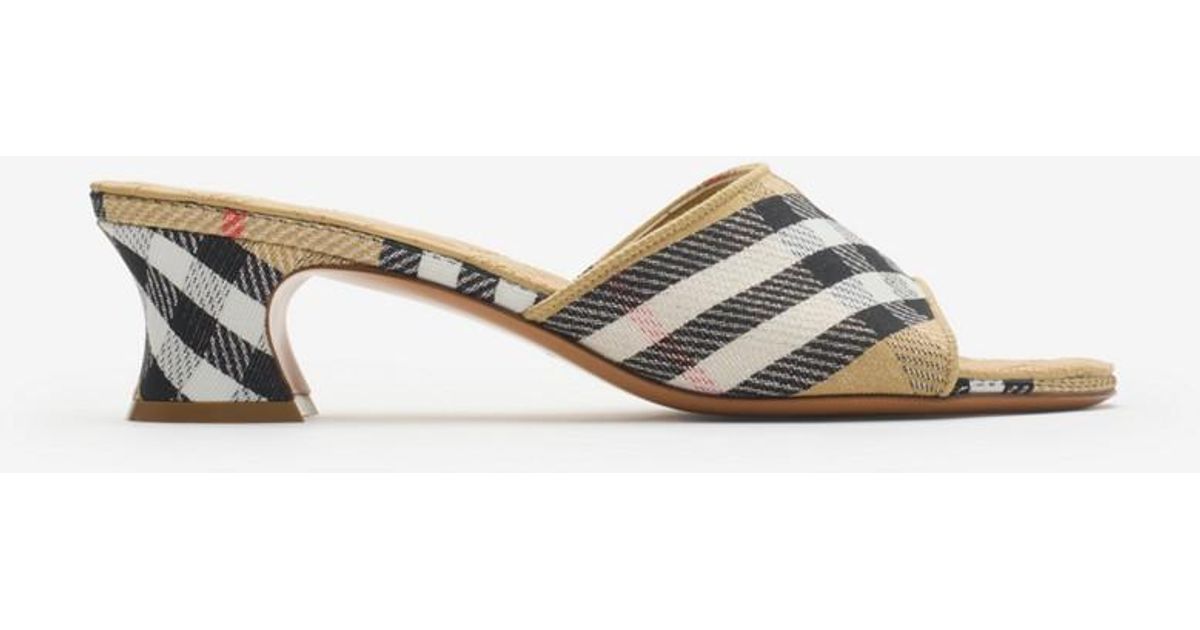 LF Sloane Mule Check 45 main image 1