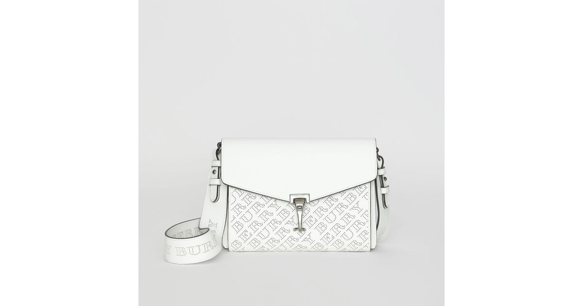 burberry bag white