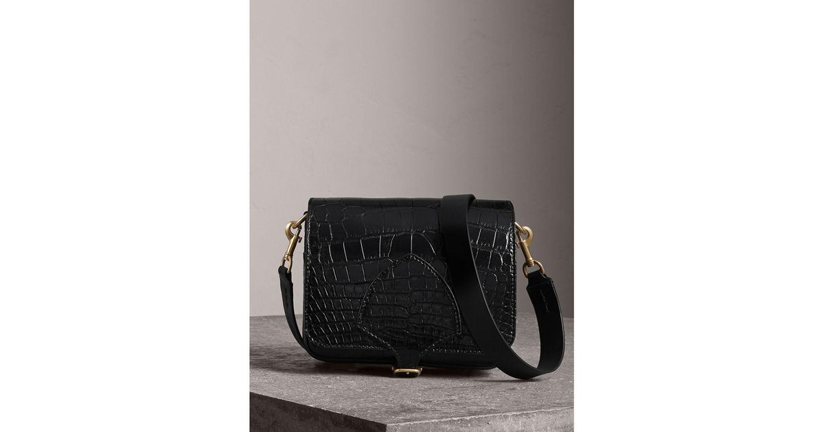 burberry black satchel