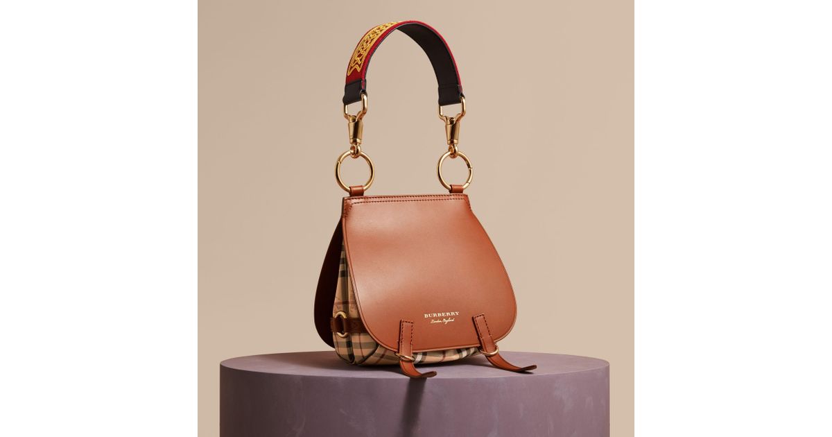 Burberry The Bridle Bag In Leather And 