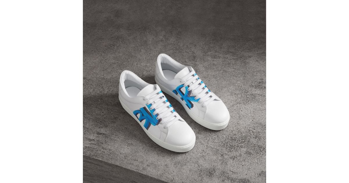 cheetah burberry sneakers