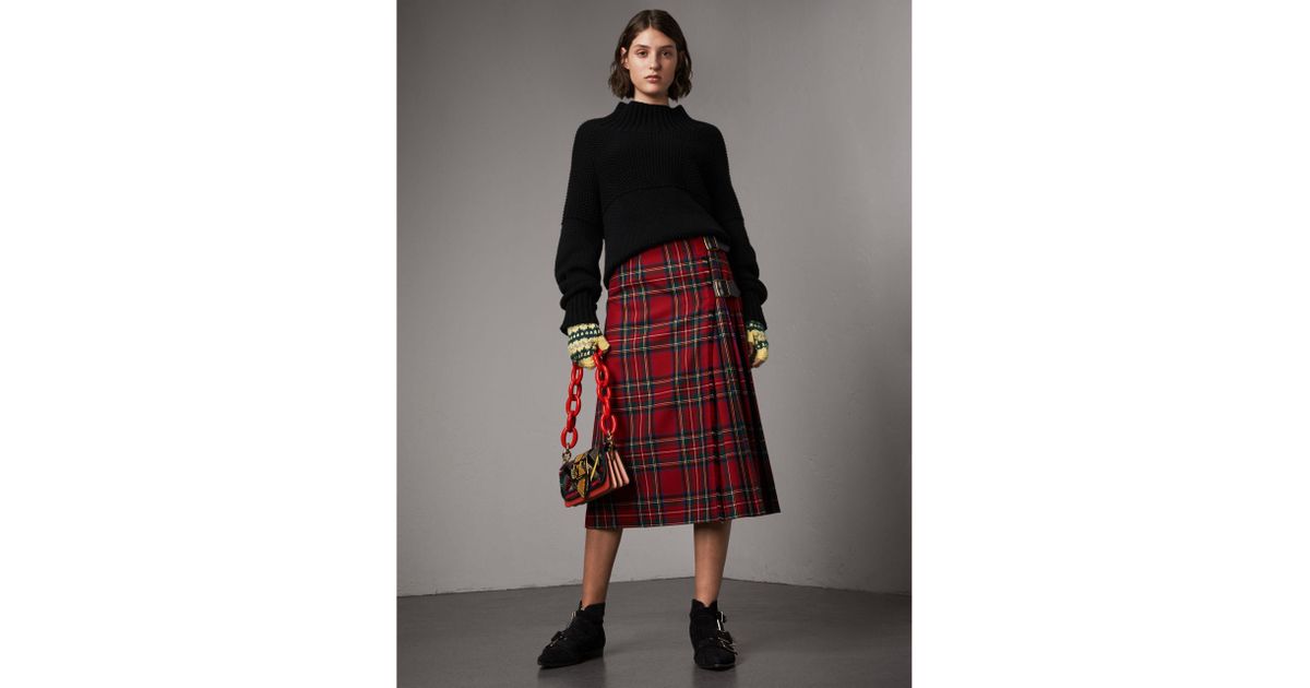 burberry tartan kilt