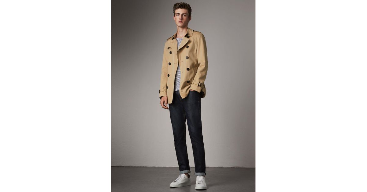 burberry chelsea trench mens