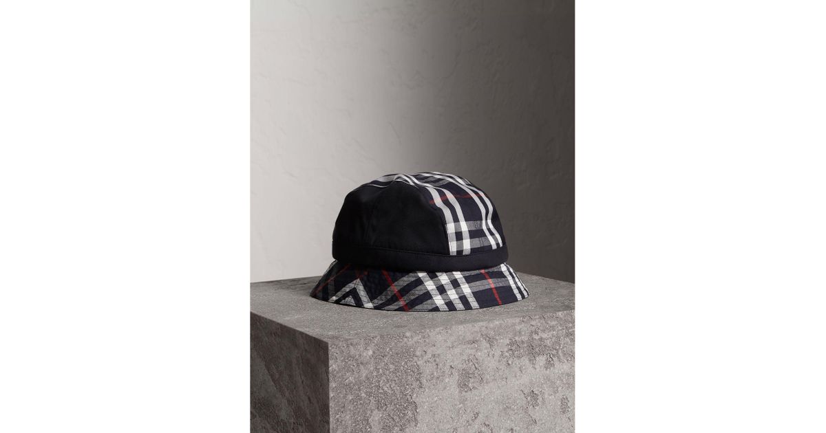 gosha burberry bucket hat