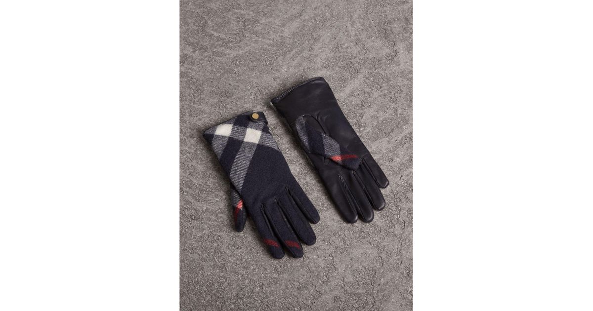 burberry gloves mens 2018