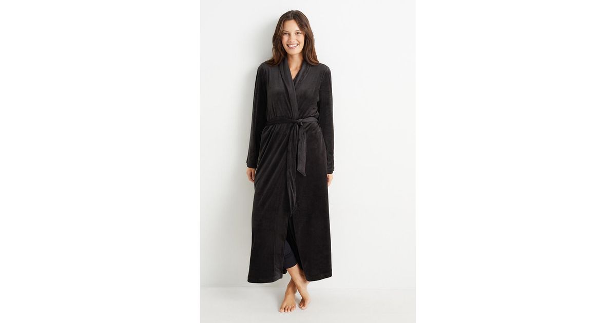 Kimono C&A en coloris Noir | Lyst