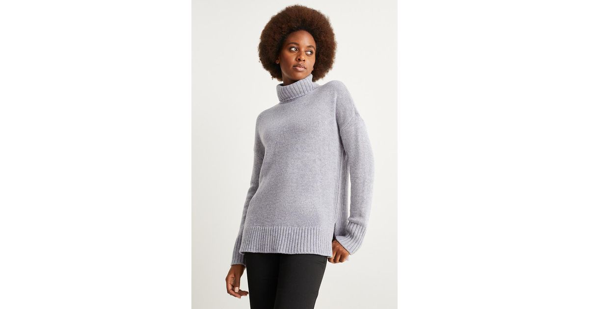 Zwarte coltrui dames c&a sales