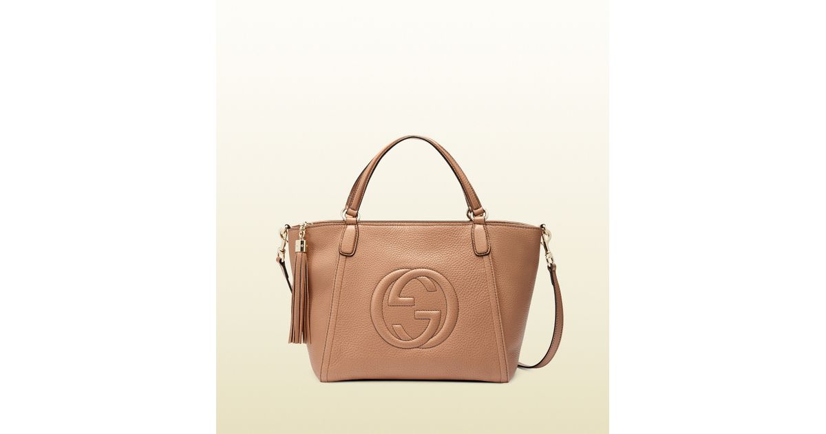 gucci soho leather top handle bag