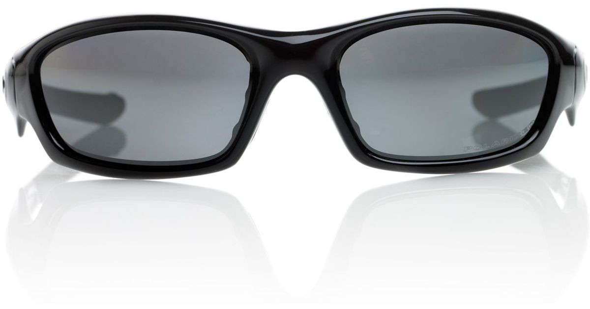 Oakley Mens Straight Jacket Sunglasses in Black for Men | Lyst