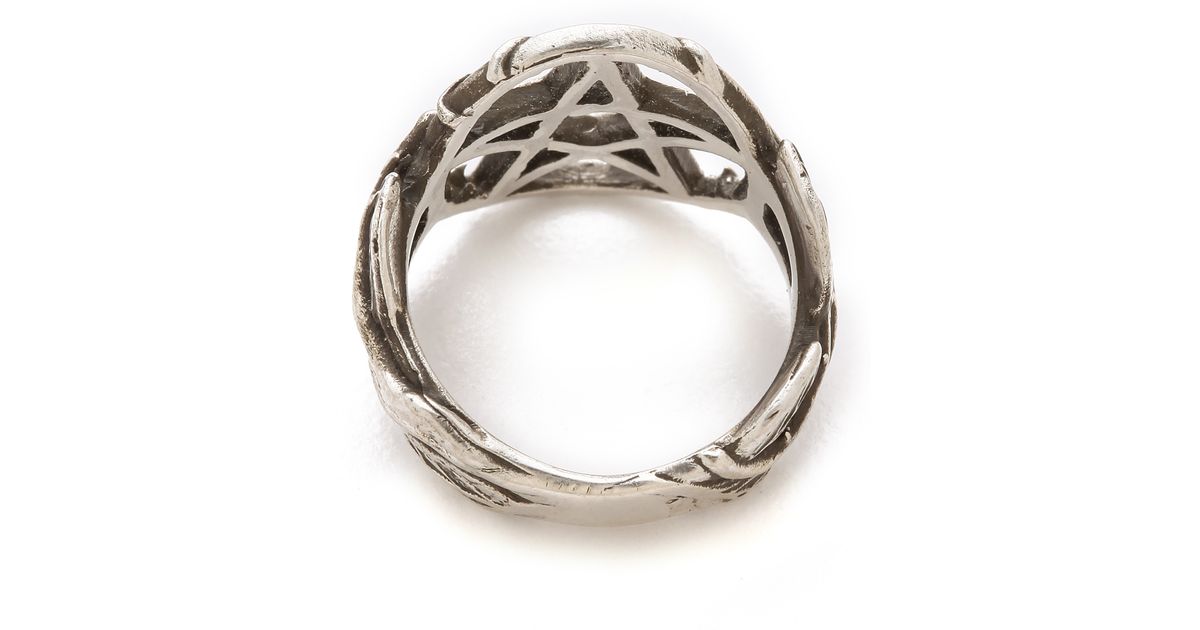 Pamela Love Pentagram Ring in Metallic Lyst