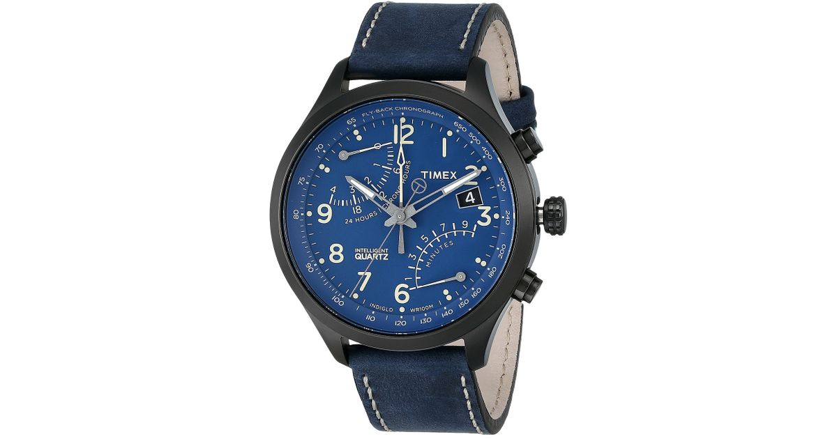 timex intelligent quartz flyback chronograph