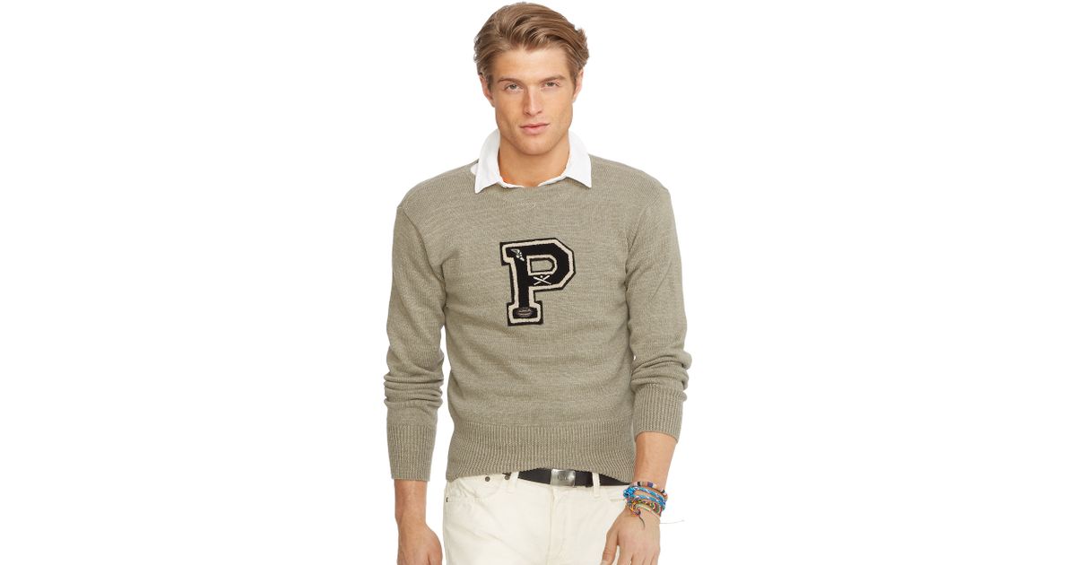 polo underneath sweater