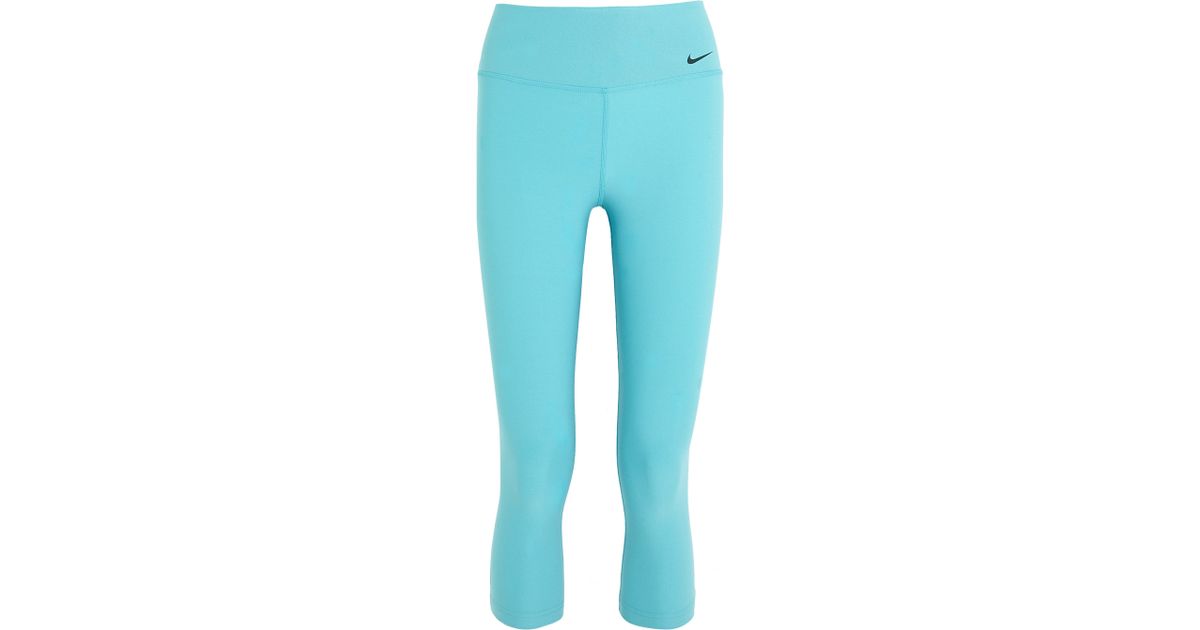 nike turquoise leggings