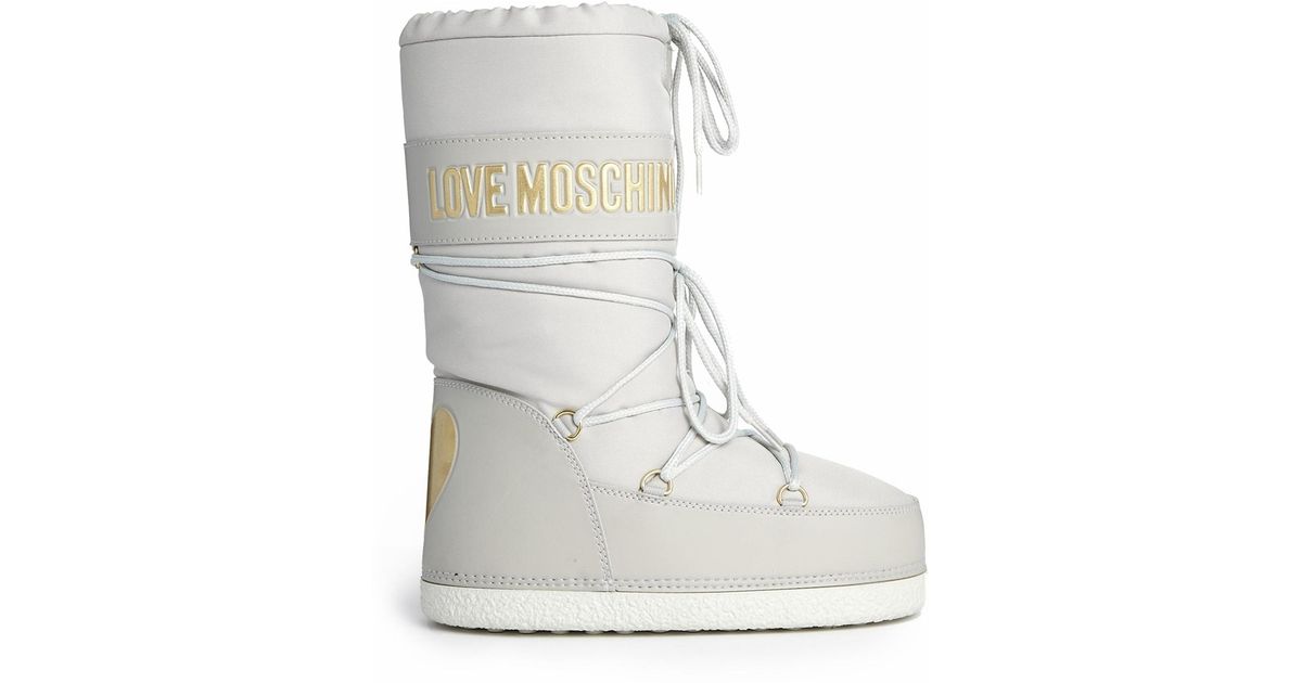 moschino snow boot