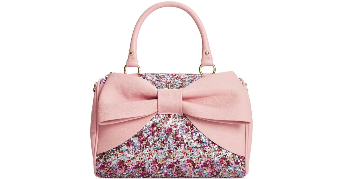 macys pink purses