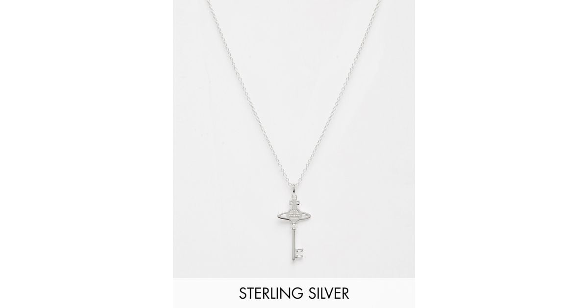 Sterling silver vivienne westwood necklace sale