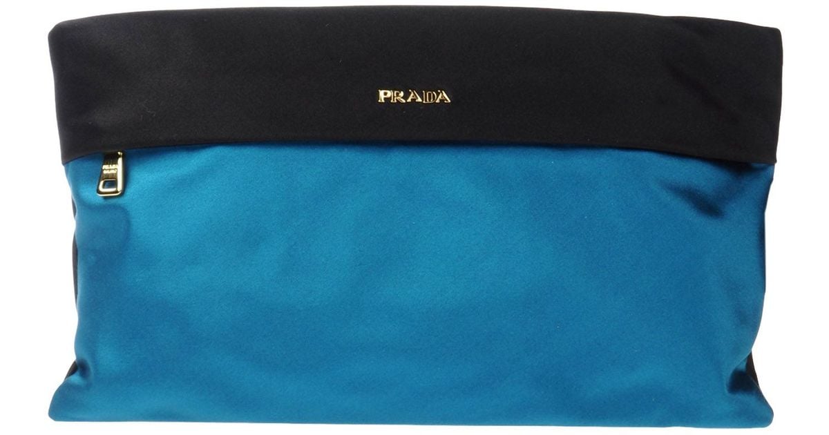 Prada Handbag in Blue (Turquoise) | Lyst  
