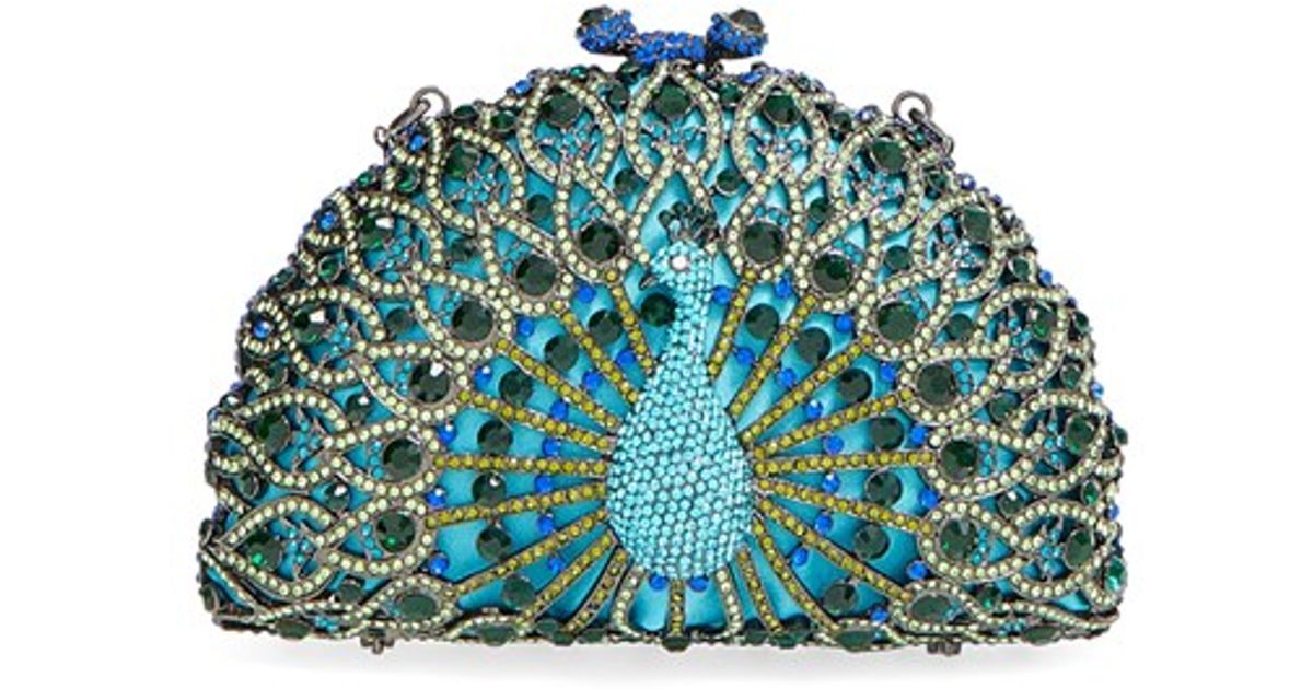 peacock clutch
