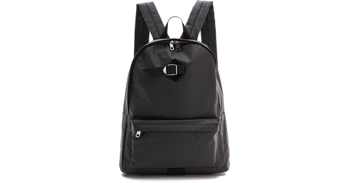 apc leather backpack
