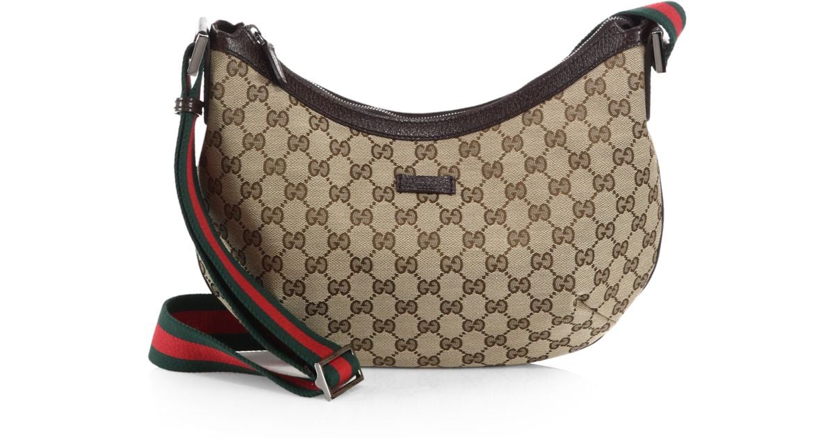 Gucci Original Gg Canvas Messenger Bag in Brown - Lyst