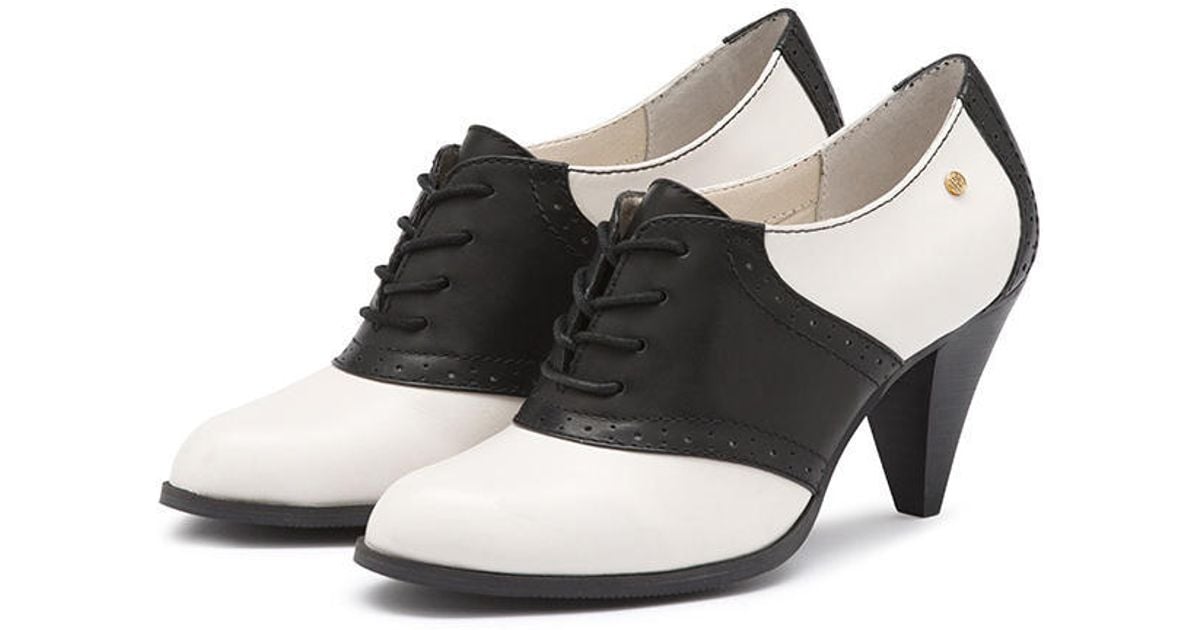 saddle heels