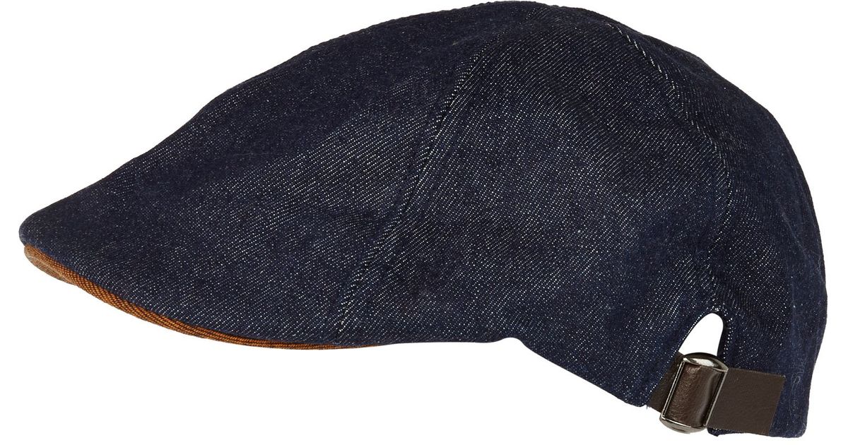 river island flat cap