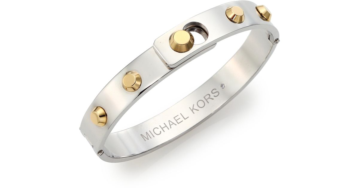 michael kors studded bracelet