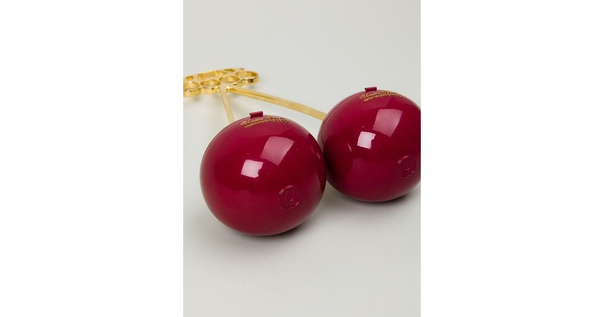 Undercover Cherries Clutch in Red Lyst