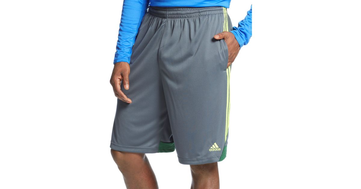 adidas Big and Tall 3g Speed Climalite Shorts in Onyx (Blue) for Men | Lyst
