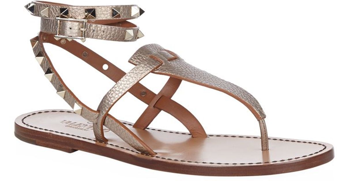 valentino double strap sandal