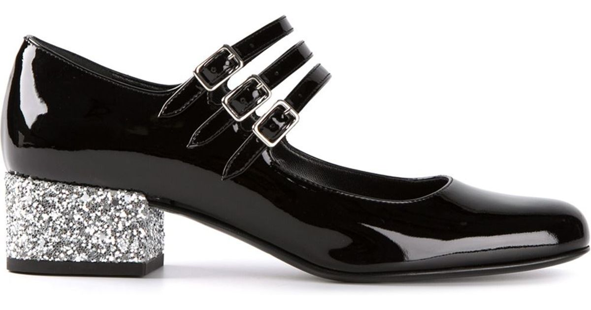 saint laurent mary jane shoes