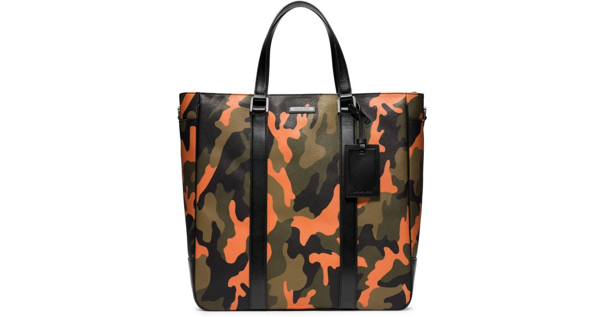 mens camo tote bag