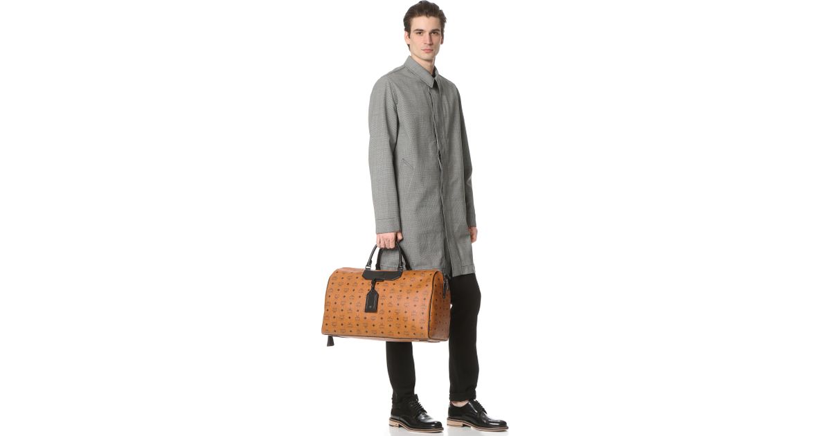 mcm weekender bag