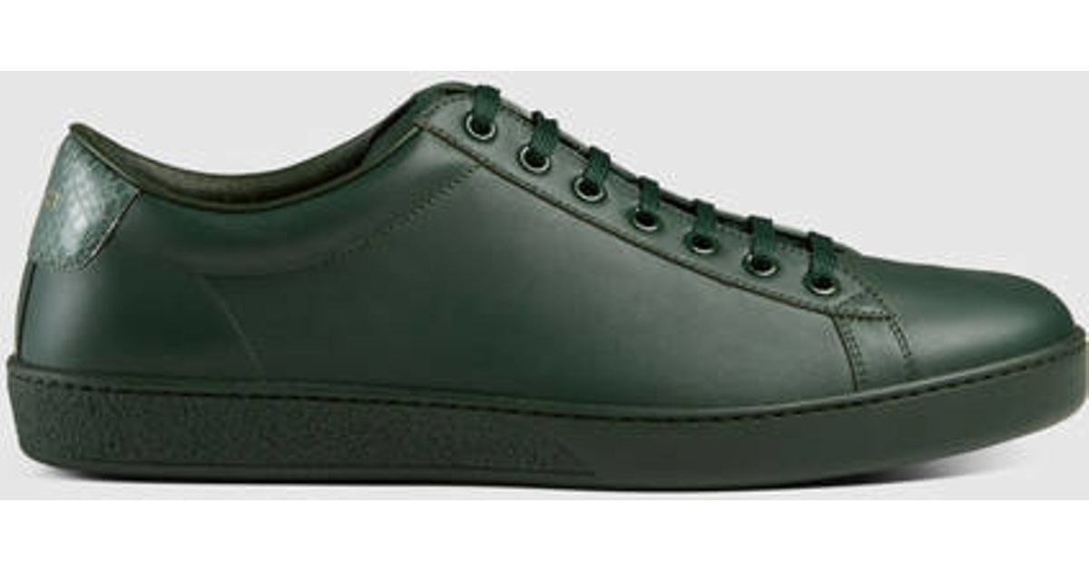 gucci green sneakers