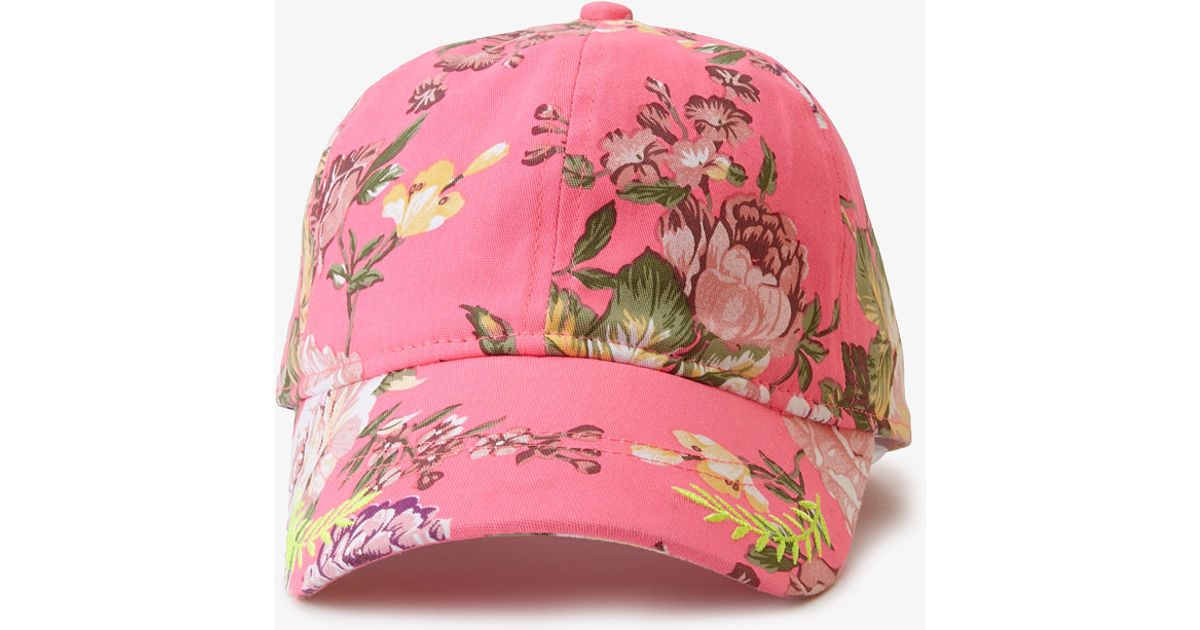 floral baseball caps