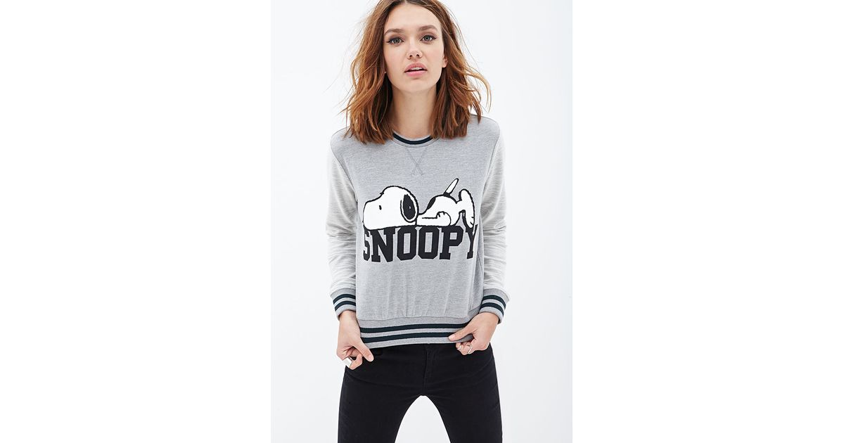 forever 21 snoopy sweatshirt