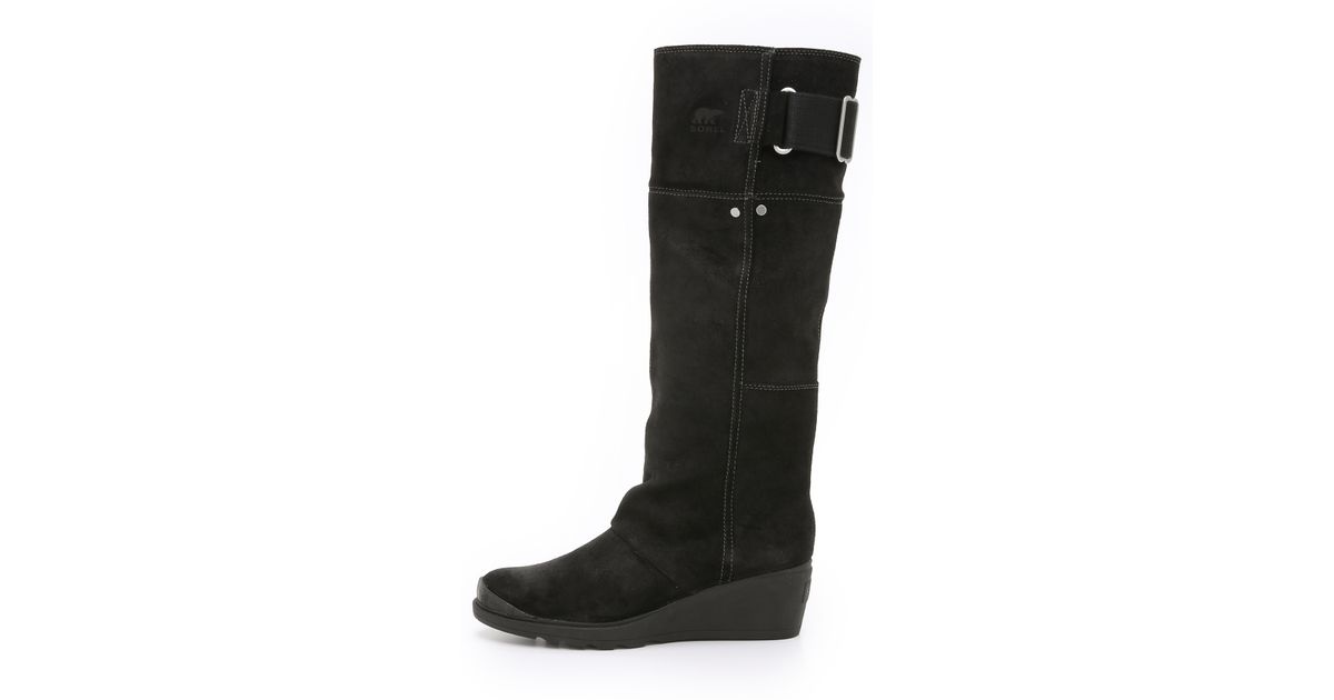 Sorel Toronto Tall Boots in Black | Lyst