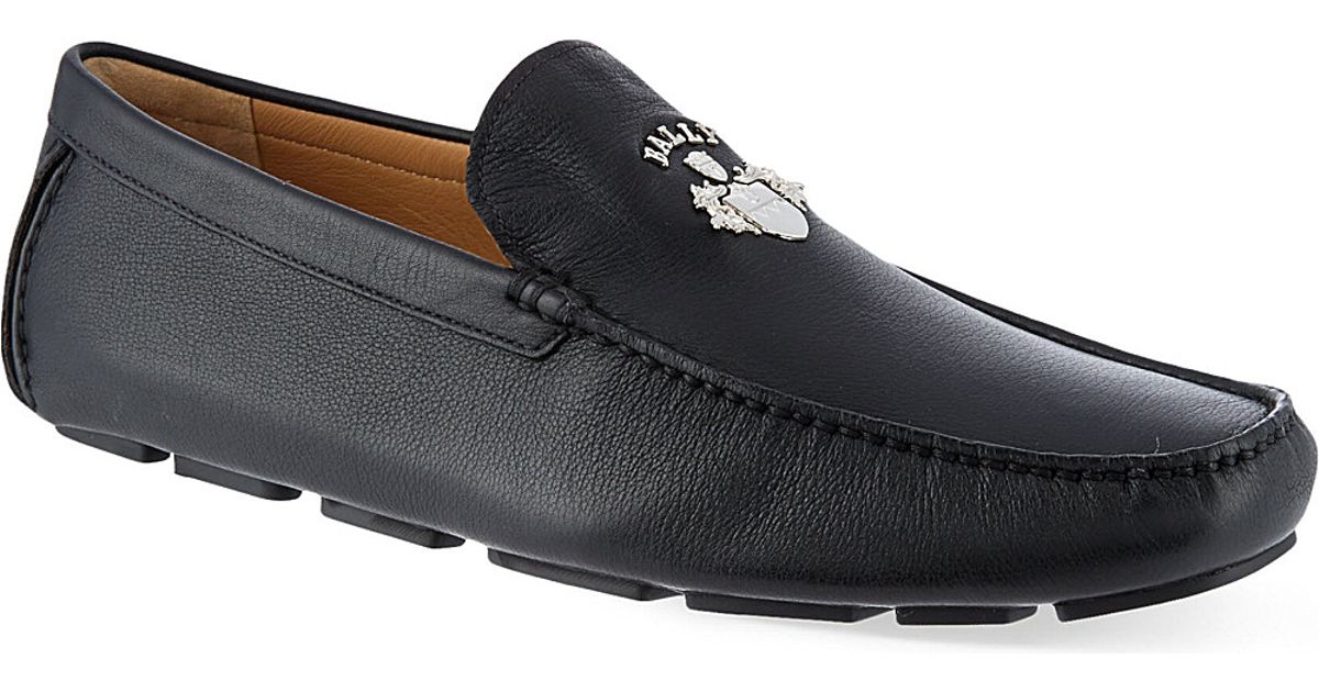 bally driving loafers