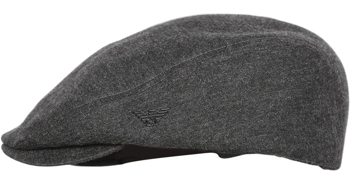 armani flat cap