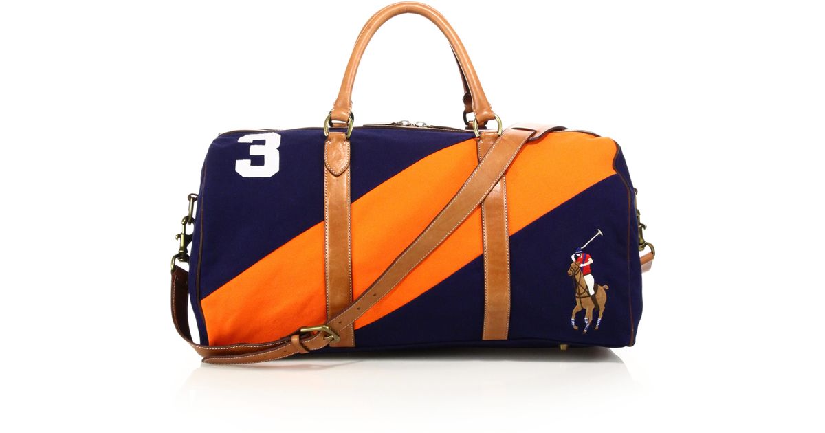 polo duffle bag men