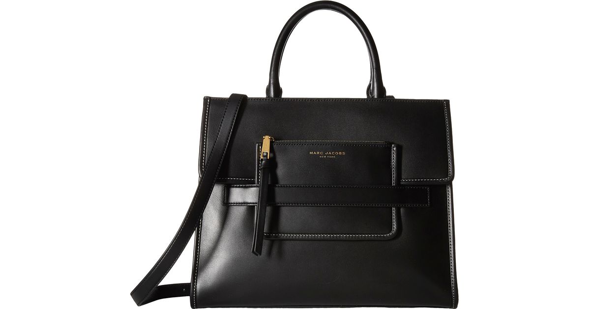 Marc Jacobs Madison Tote in Black | Lyst