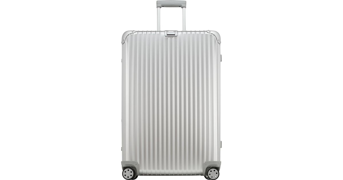 aluminum topas suitcase