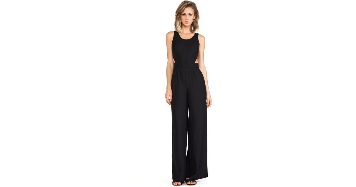 bb dakota black jumpsuit