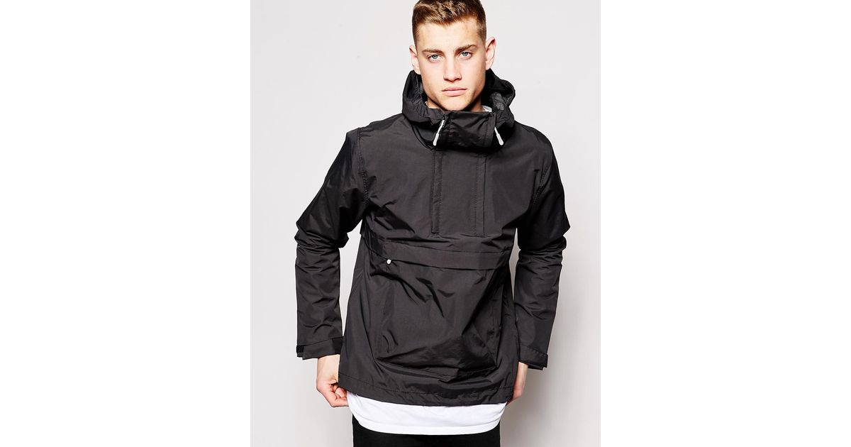 Bench High Neck Jacket In Black For Men Lyst