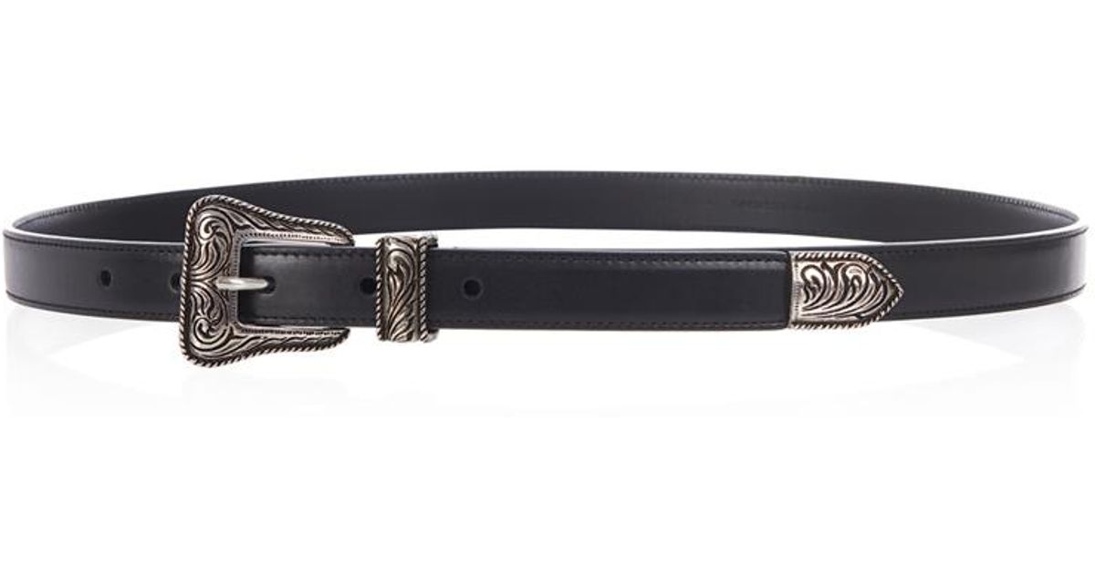 ysl western belt