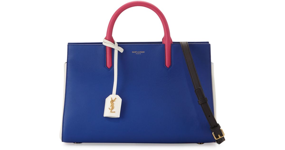 ysl envelope clutch - Saint laurent Rive Gauche Small Leather Tote Bag in Blue (COBALT ... ysl envelope clutch - Saint laurent Rive Gauche Small Leather Tote Bag in Blue (COBALT ...