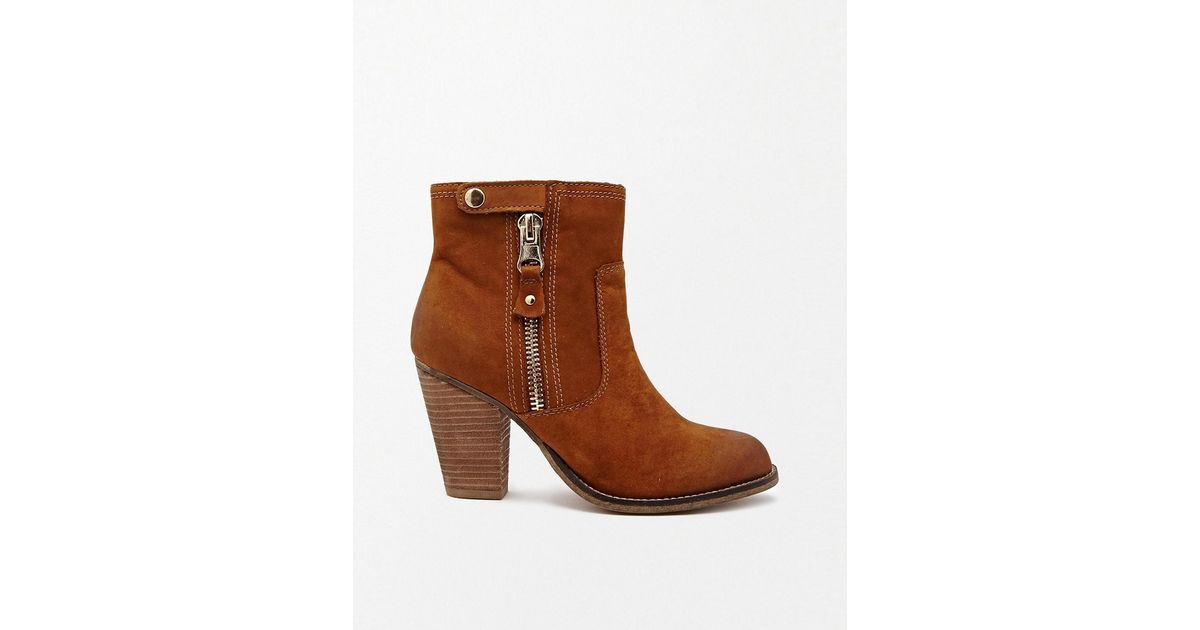 aldo ankle boots with side zip
